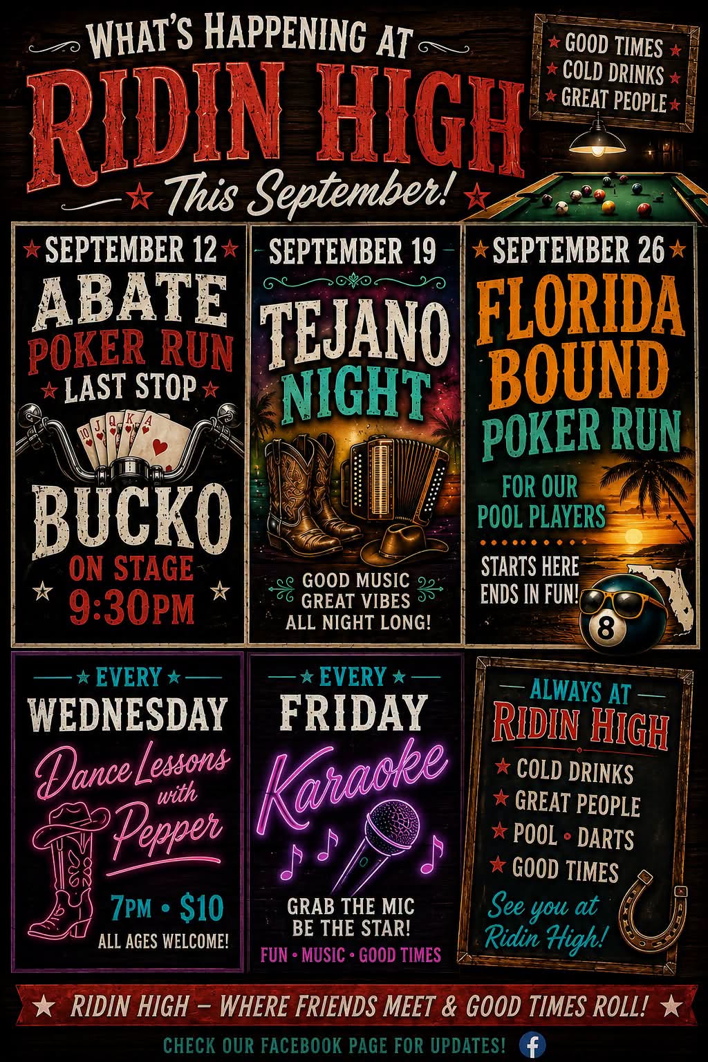 Tejano Night at Ridin' High