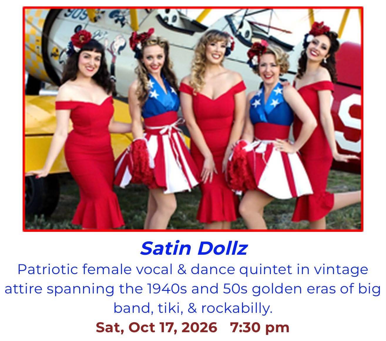 Satin Dollz at the Poncan Theatre