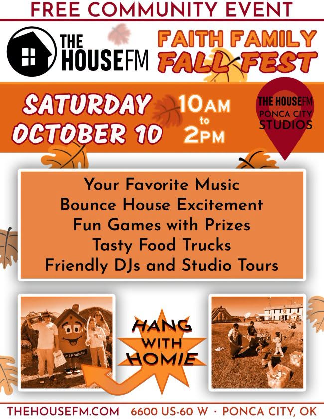 Faith Family Fall Fest at The House FM Studio